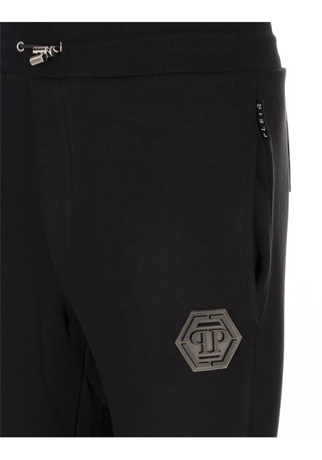 Jogging Pants Iconic Plein Neri PHILIPP PLEIN | PAECMJT2516PTE003N0202